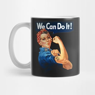 FM Rosie We Can Do It Mug